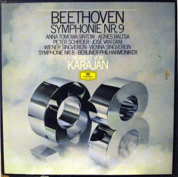 Ludwig van Beethoven / Herbert von Karajan, Orchestre Philharmonique De Berlin* - Symphonie No. 8 En Fa Majeur, Op. 93 - Symphonie No. 9 En Ré Mineur, Op. 125