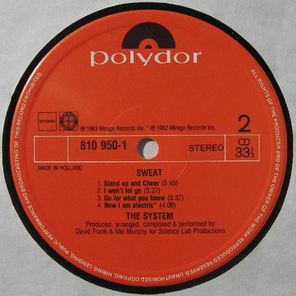 The System -Sweat