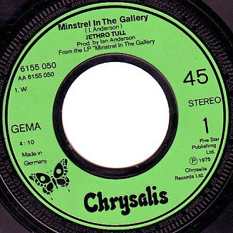 Jethro Tull -Minstrel In The Gallery