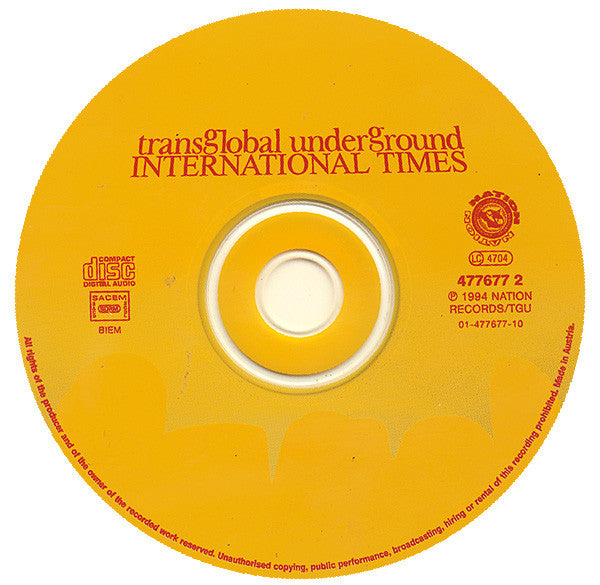 Transglobal Underground - International Times
