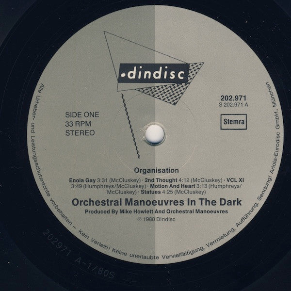 Orchestral Manoeuvres In The Dark -Organisation