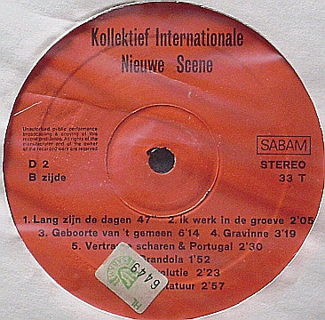Kollektief Internationale Nieuwe Scene -Liederen & Ballades 2