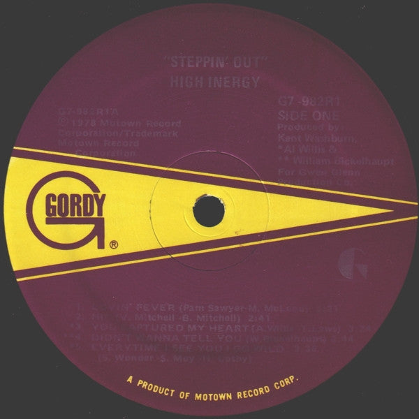 High Inergy -Steppin' Out