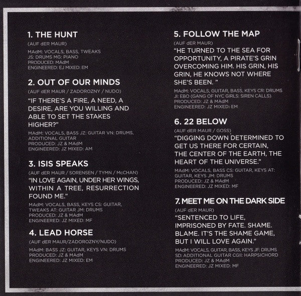 Melissa Auf Der Maur -Out Of Our Minds