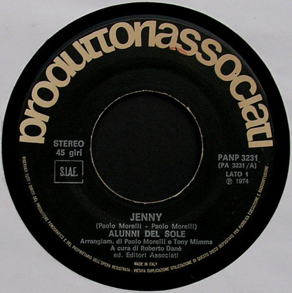 Gli Alunni Del Sole -Jenny E La Bambola