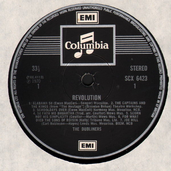 The Dubliners - Revolution