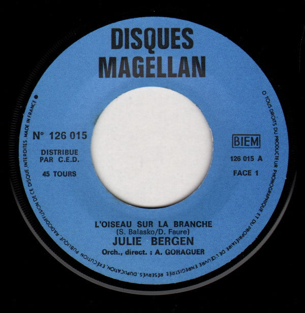 Julie Bergen -L'oiseau Sur La Branche / Déjà