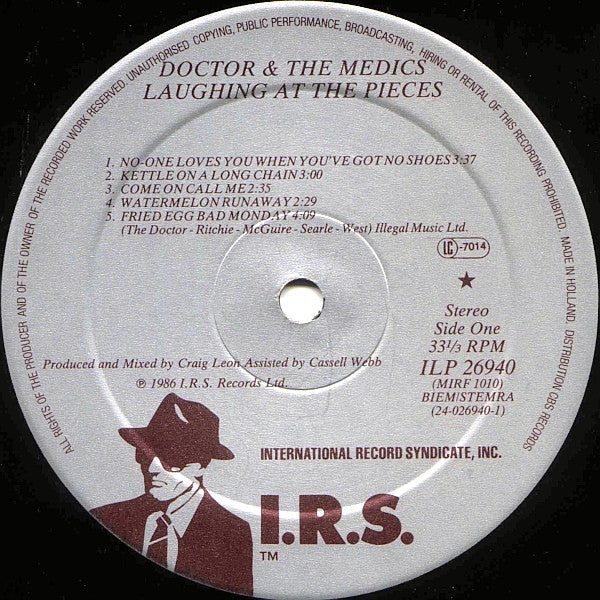 Doctor & The Medics -Laughing At The Pieces