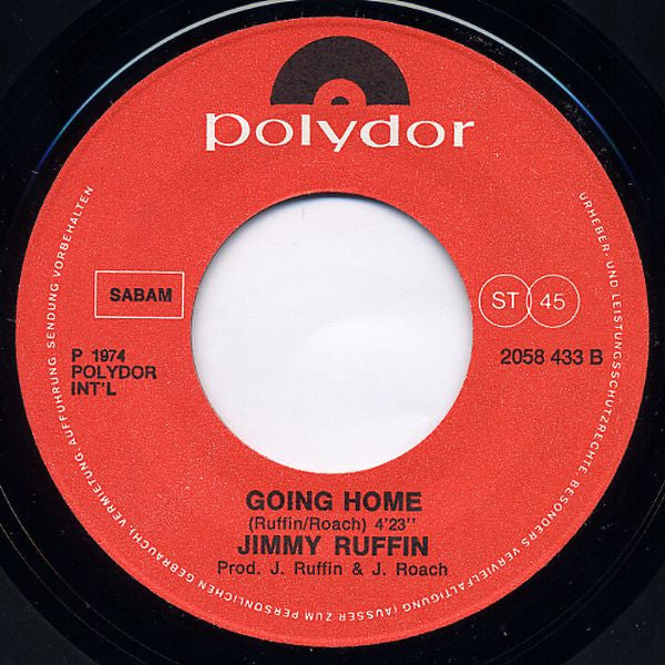 Jimmy Ruffin -Tell Me What You Want