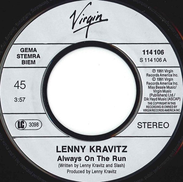 Lenny Kravitz -Always On The Run
