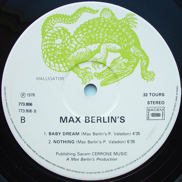 Max Berlin's* -Dream Disco