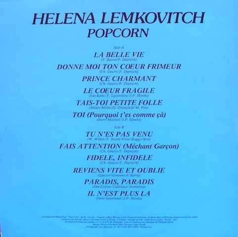 Helena Lemkovitch -Popcorn