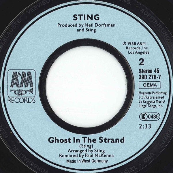 Sting -Englishman In New York