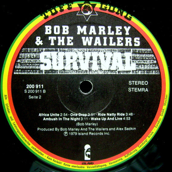 Bob Marley &amp; The Wailers - Survival