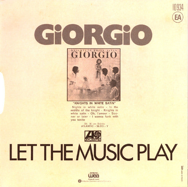 Giorgio* -Let The Music Play