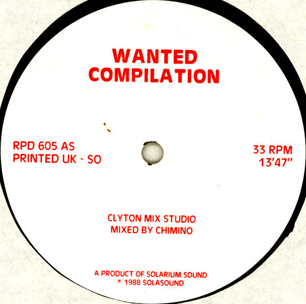 Various - Wanted Compilation