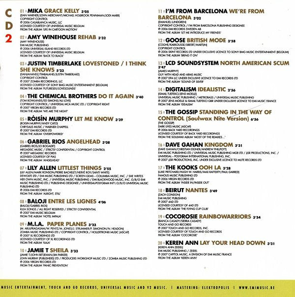 Various -Alle 2007 Goed: Meer Dan Het Beste Uit Humo's Top 2007