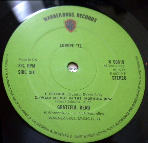 Grateful Dead* -Europe '72