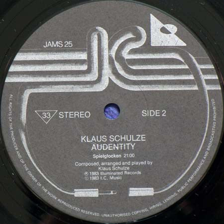 Klaus Schulze -Audentity