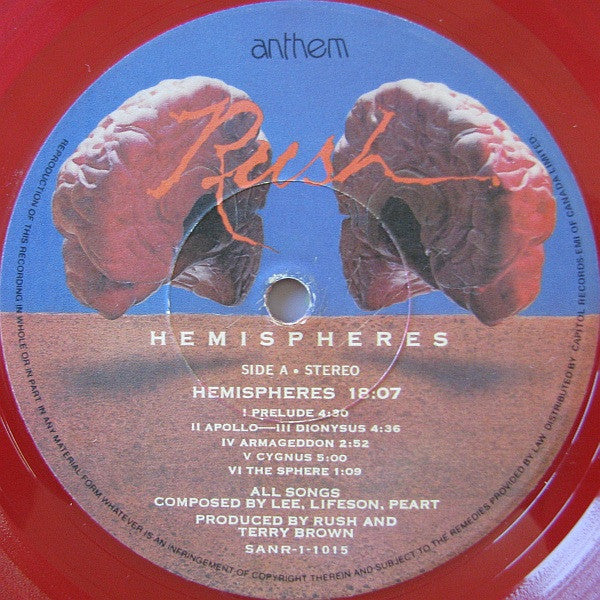 Rush -Hemispheres