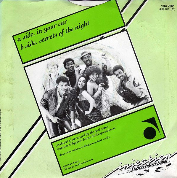 The Cool Notes -In Your Car