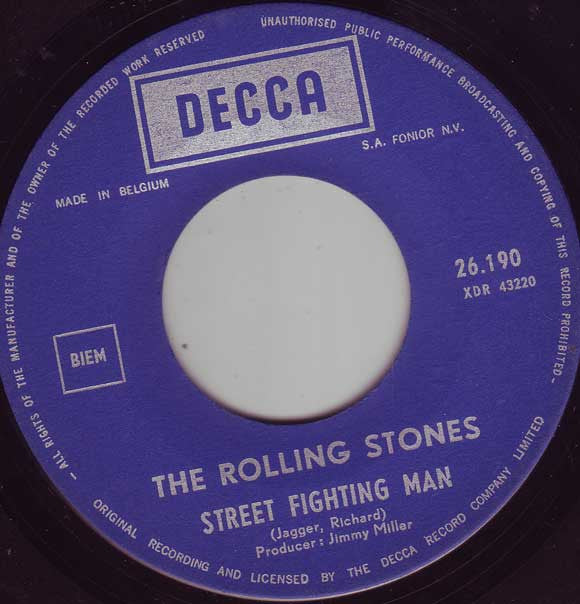The Rolling Stones -Street Fighting Man / No Expectations