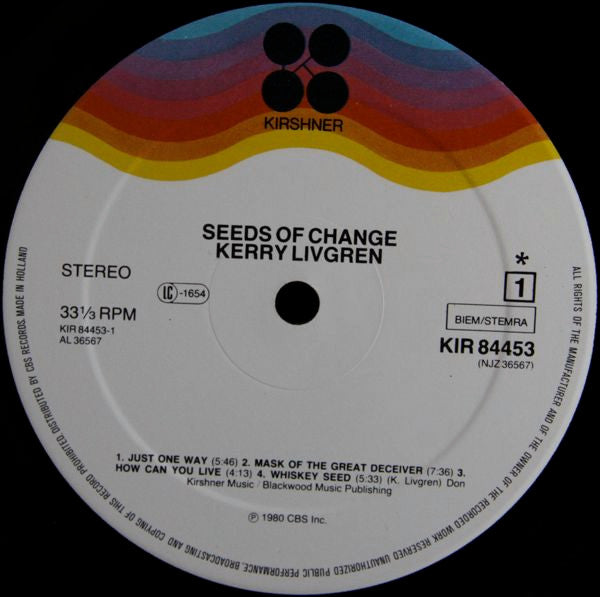 Kerry Livgren -Seeds Of Change