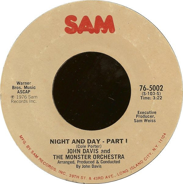John Davis And The Monster Orchestra* -Night And Day