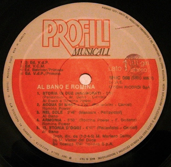 Al Bano E Romina* -Al Bano E Romina