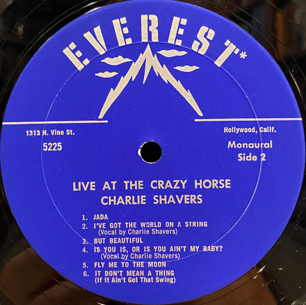 Charlie Shavers - At Le Crazy Horse Saloon In Paris