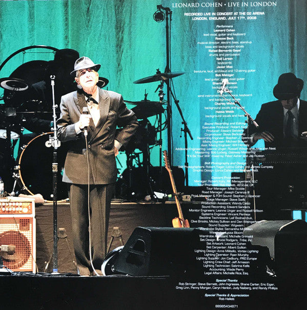 Leonard Cohen -Live In London