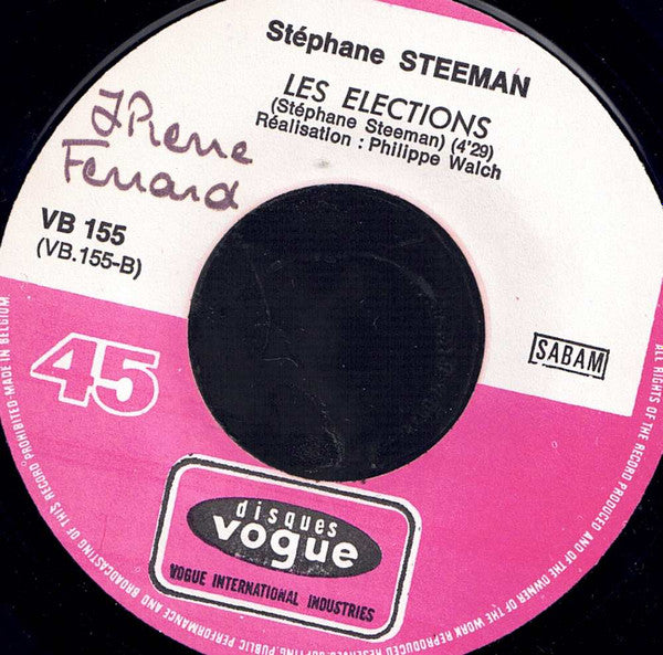 Stéphane Steeman - Les Elections / L'Eddy-Vision
