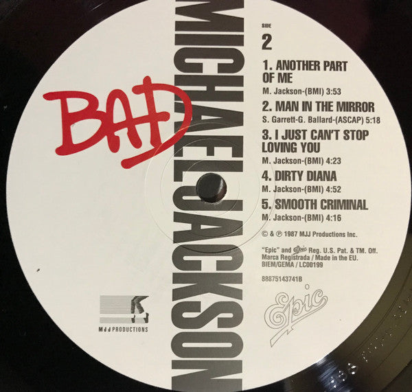 Michael Jackson -Bad