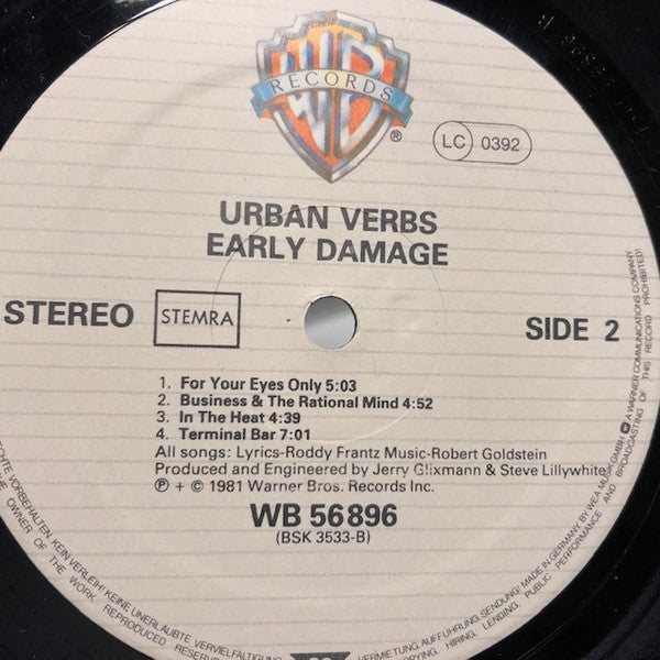 Urban Verbs - Early Damage