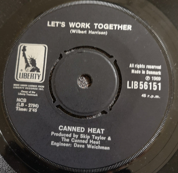 Canned Heat -Let's Work Together / I'm Her Man