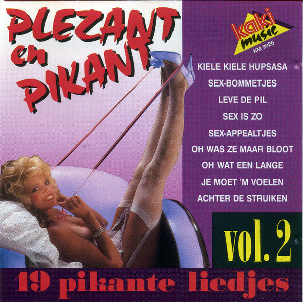Various - Plezant & Pikant Vol.2 - 19 Pikante Liedjes