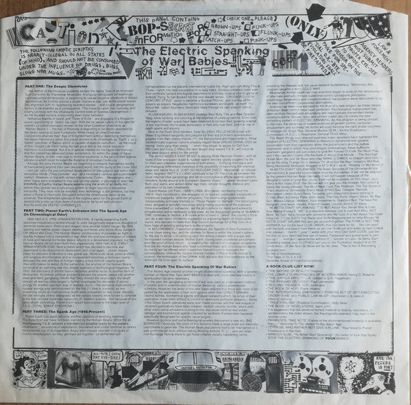 Funkadelic -The Electric Spanking Of War Babies