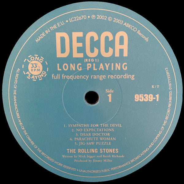 The Rolling Stones -Beggars Banquet