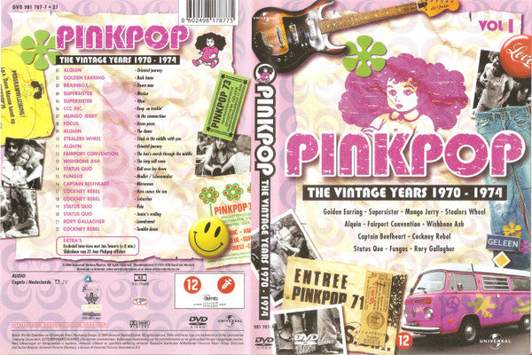 Various - Pinkpop The Vintage Years 1970 - 1974 Vol 1