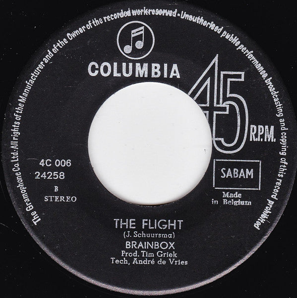 Brainbox (3) -The Smile (Old Friends Have A Right To) / The Flight