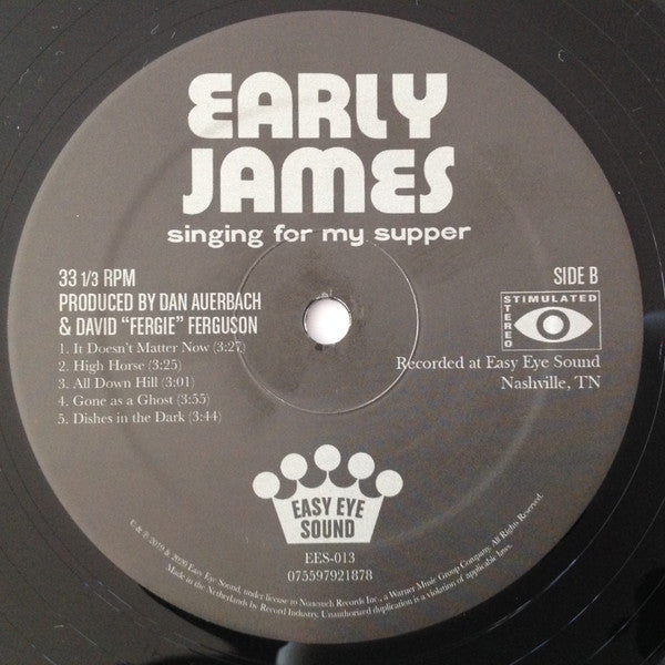Early James -Singing For My Supper