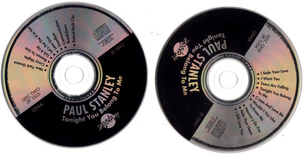 Paul Stanley - Tonight You Belong To Me