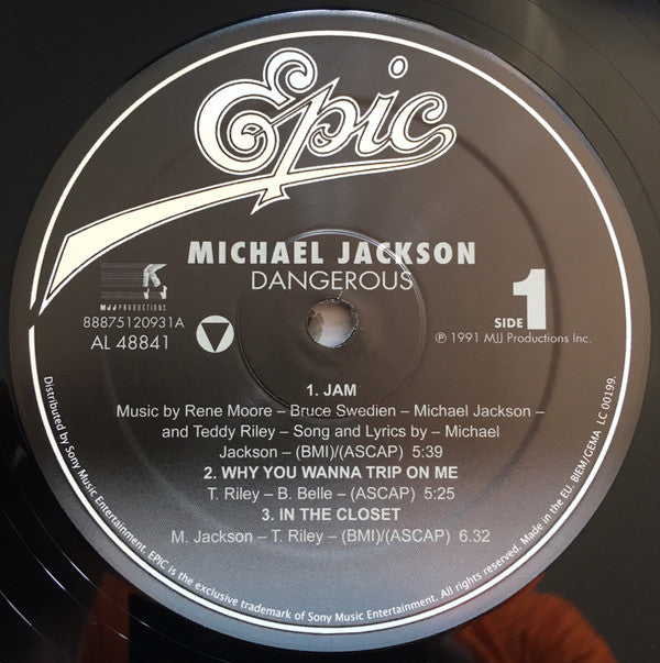 Michael Jackson -Dangerous