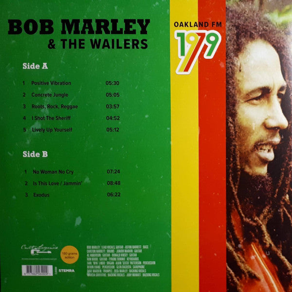 Bob Marley & The Wailers -Oakland FM 1979 - Live Radio Broadcast