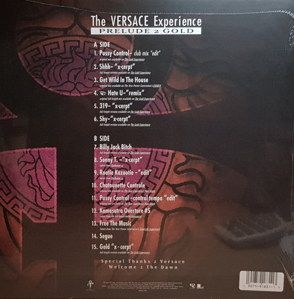 The Artist (Formerly Known As Prince) -The Versace Experience - Prelude 2 Gold