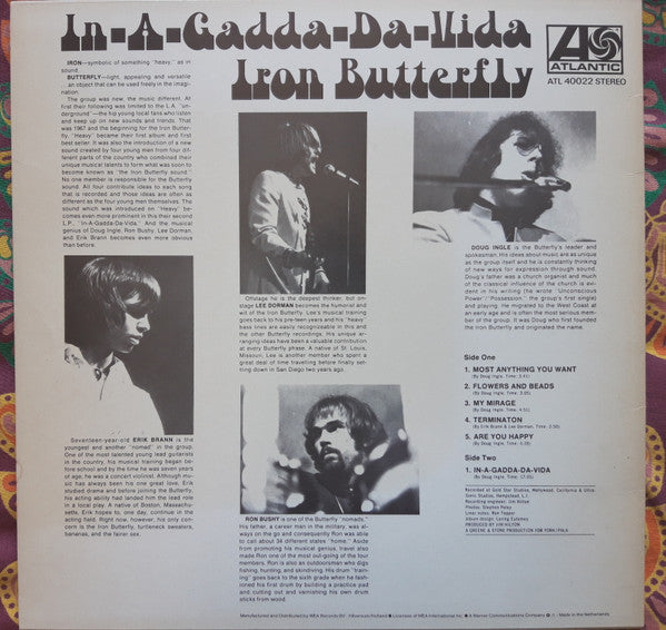 Iron Butterfly -In-A-Gadda-Da-Vida