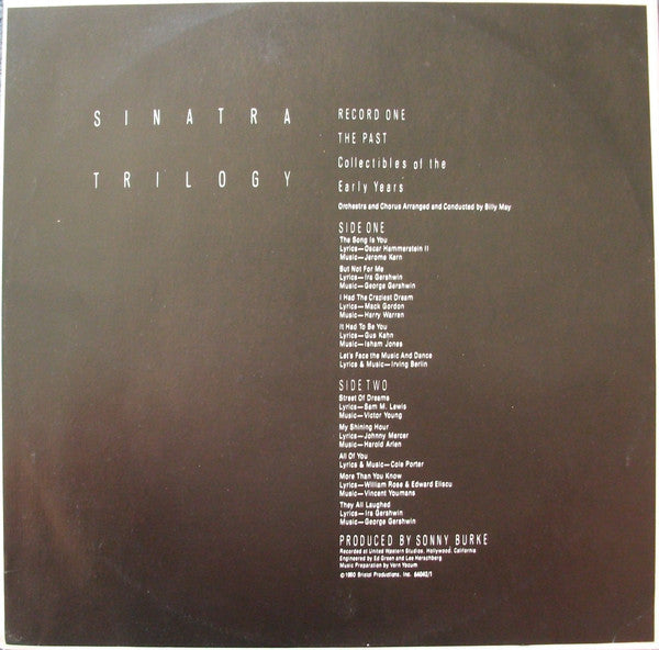 Frank Sinatra -Trilogy: Past, Present & Future