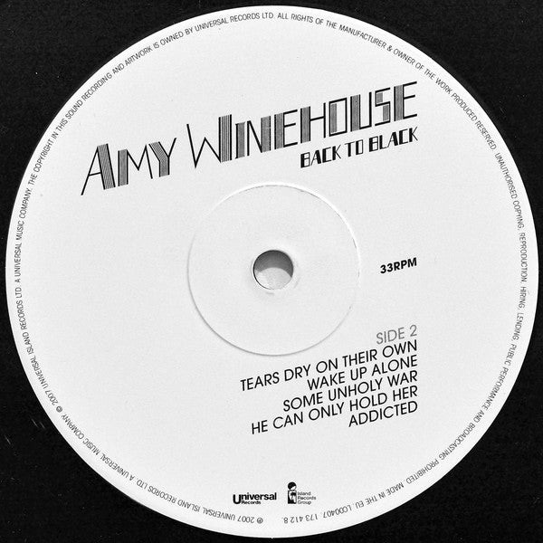 Amy Winehouse -Back To Black