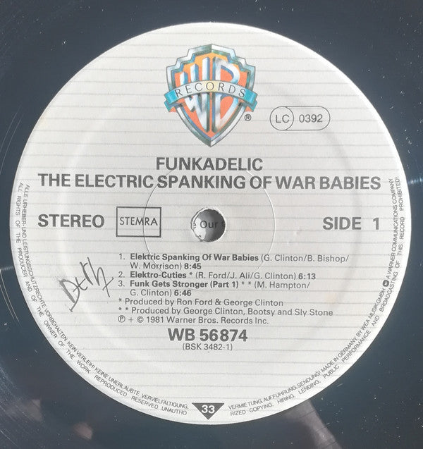Funkadelic -The Electric Spanking Of War Babies