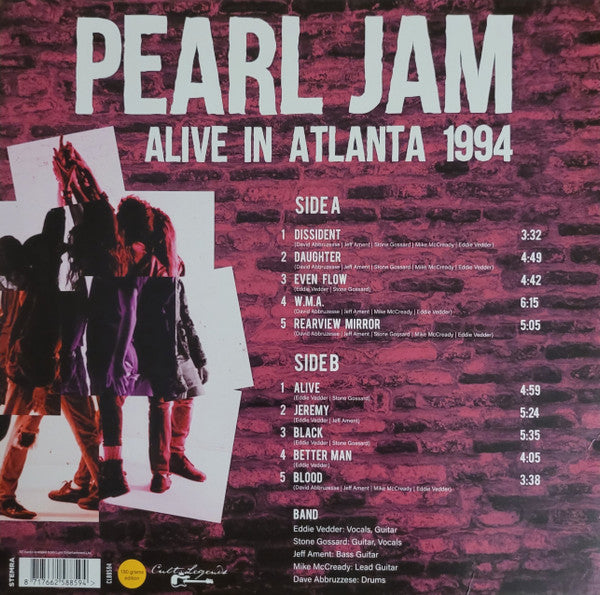 Pearl Jam -Alive In Atlanta 1994 (Live Radio Broadcast)
